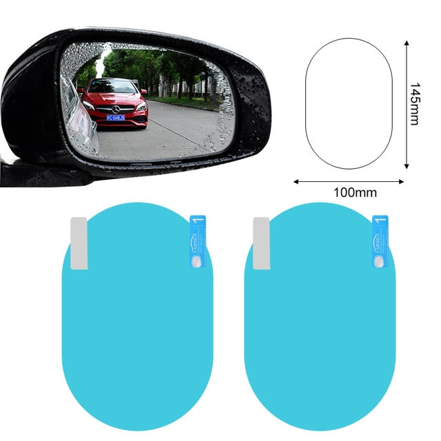 Car blind spot rearview mirror