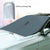 Universal premium windshield snow cover sunshade