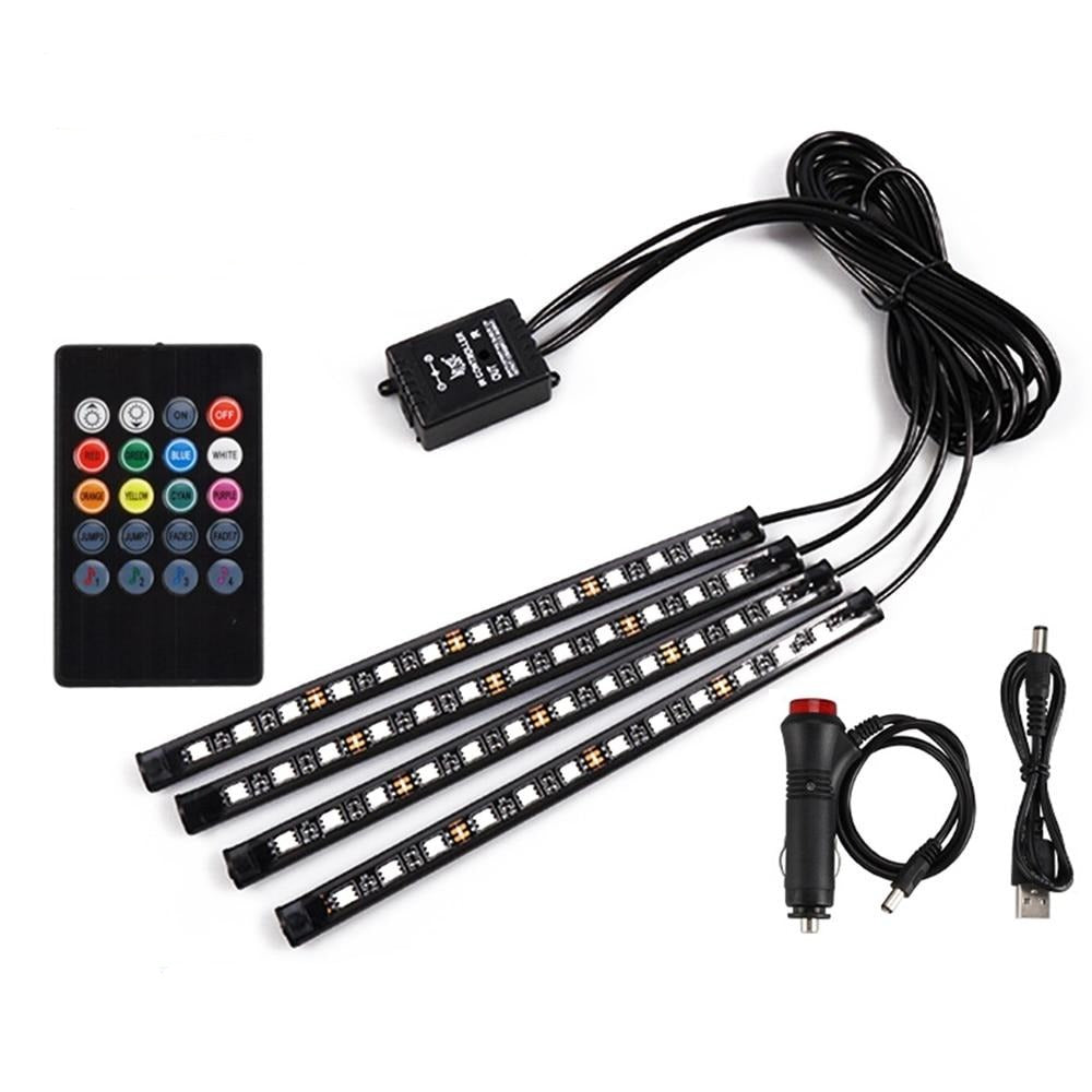 Car interior led lights